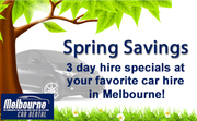 Save money on car hire this spring season!
