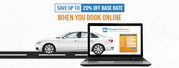 Save up to 20% off Base Rate When You Book Online
