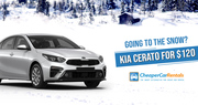 Going to the Snow? Kia Cerato for $120